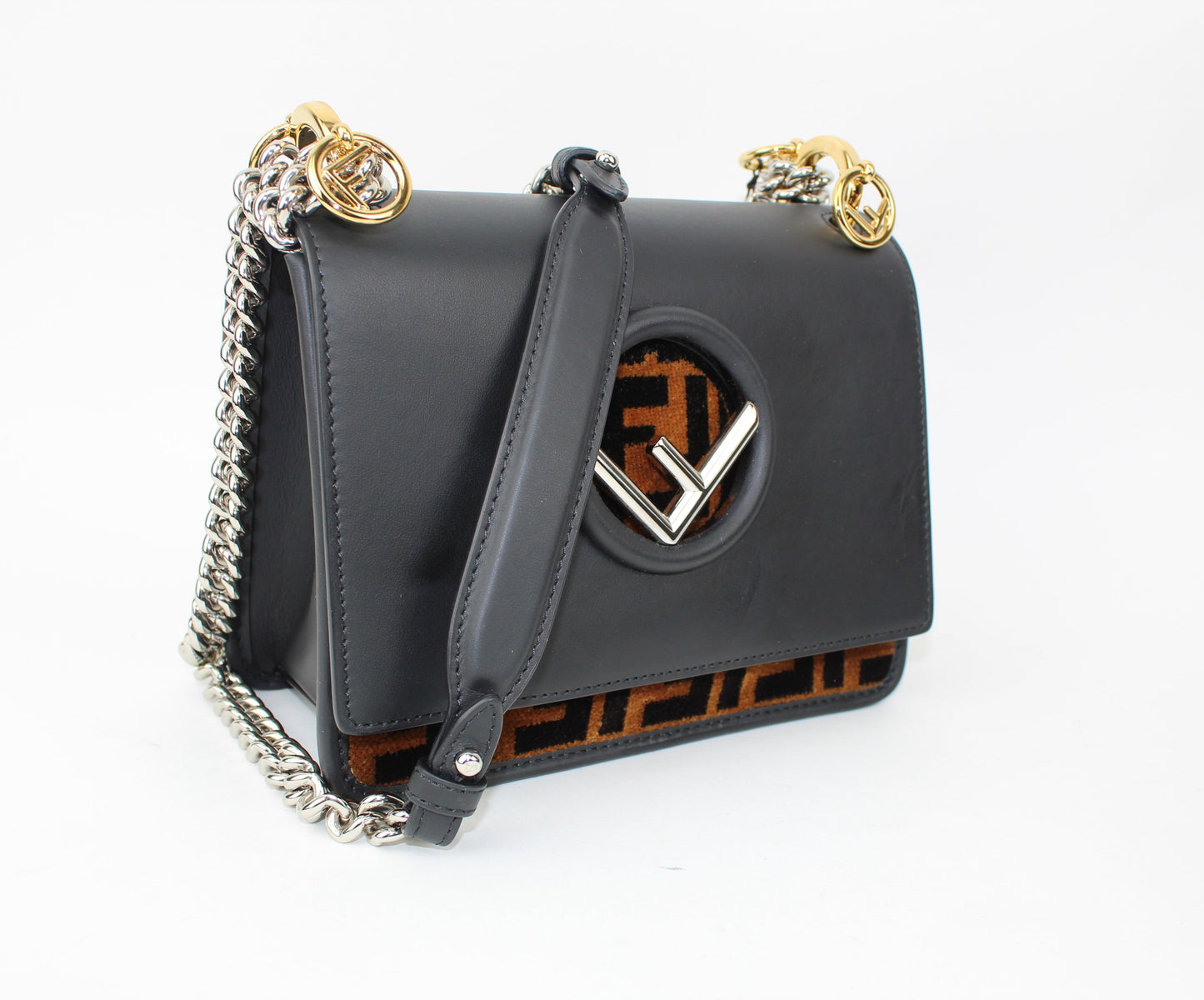 FENDI KAN I F SMALL SHOULDER BAG