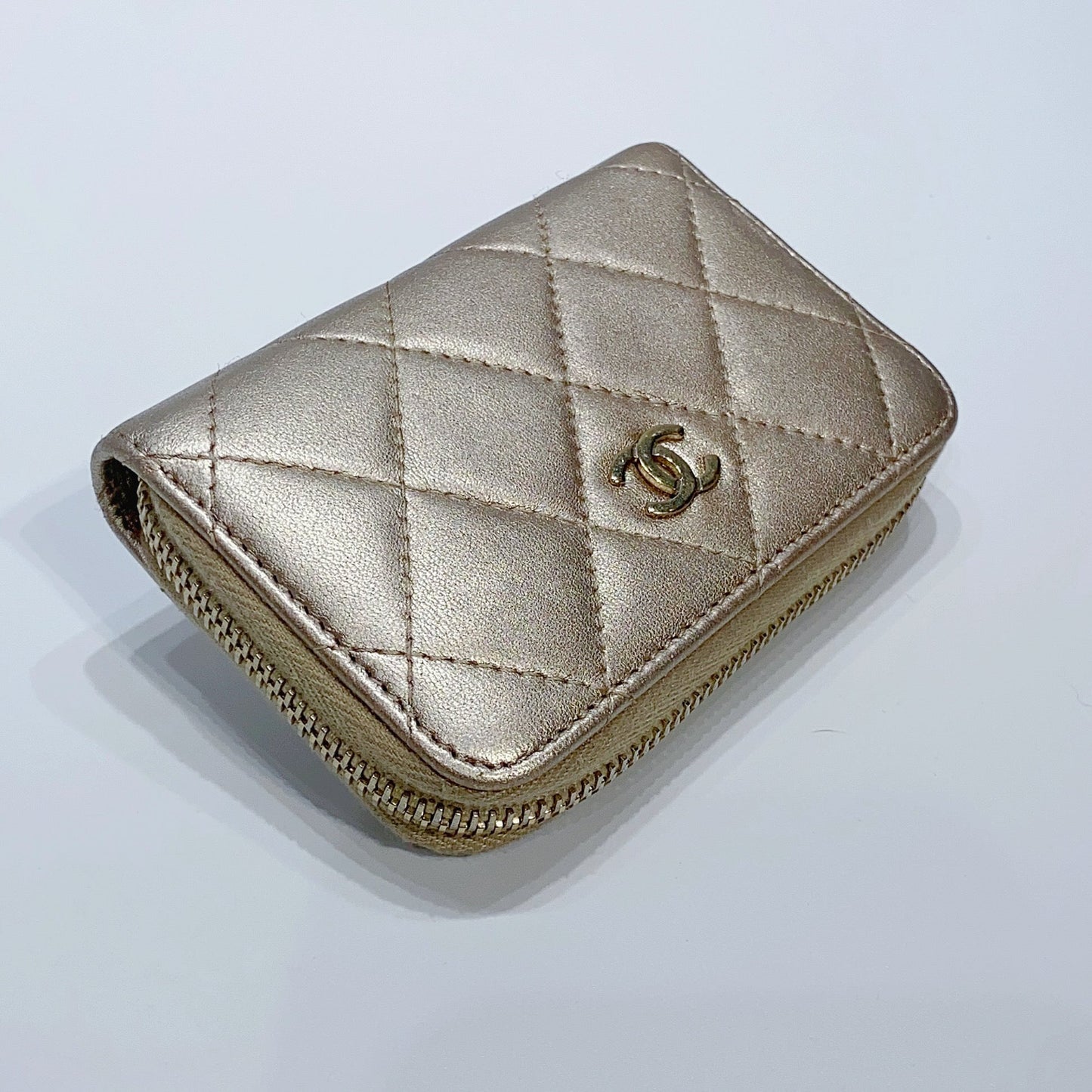 No.2847-Chanel Lambskin Timeless Classic Card Holder