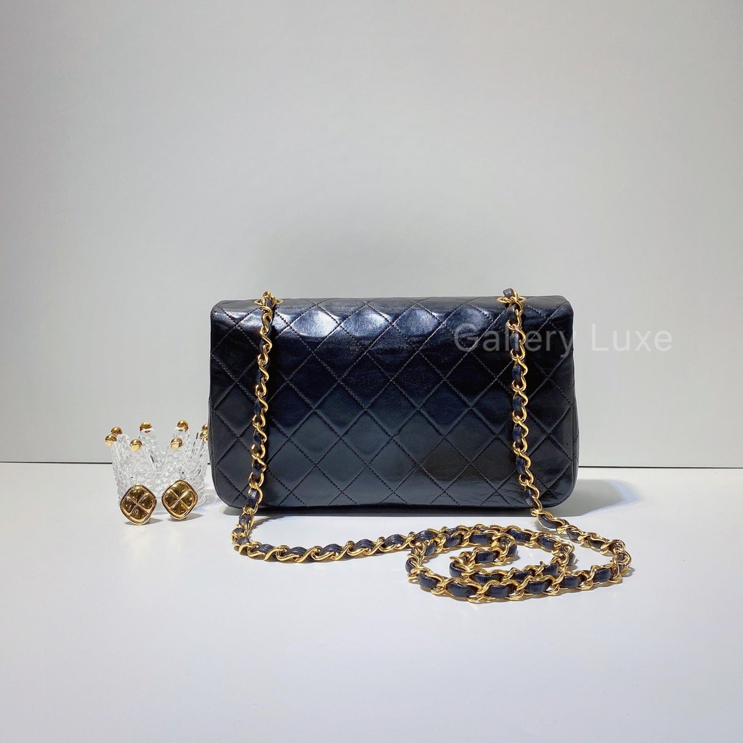 No.2683-Chanel Vintage Lambskin Flap Bag