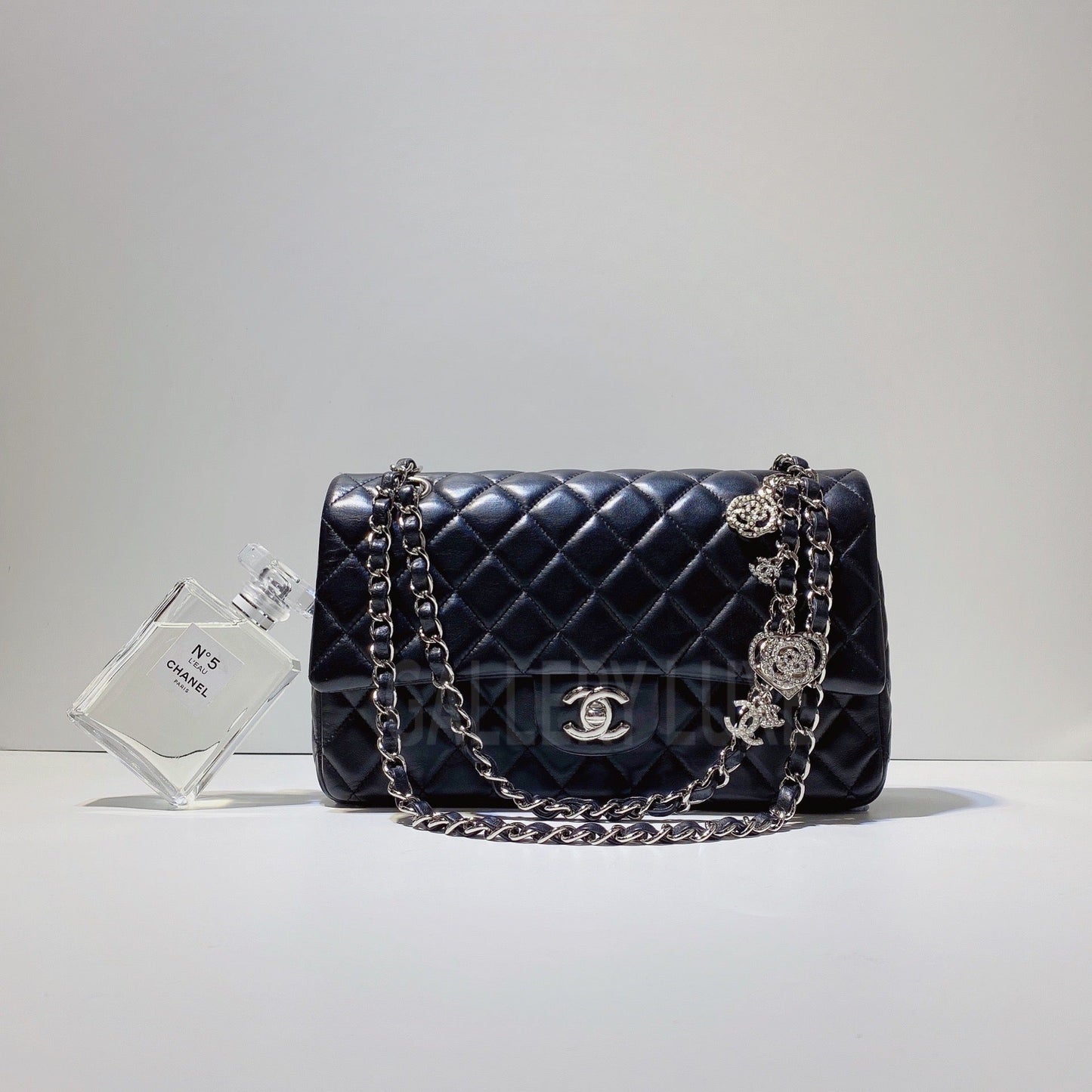 No.3271-Chanel Lambskin Valentine Flap Bag