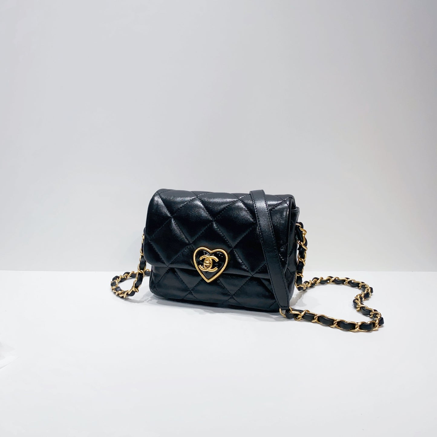 No.3970-Chanel Small Coco Love Flap Bag