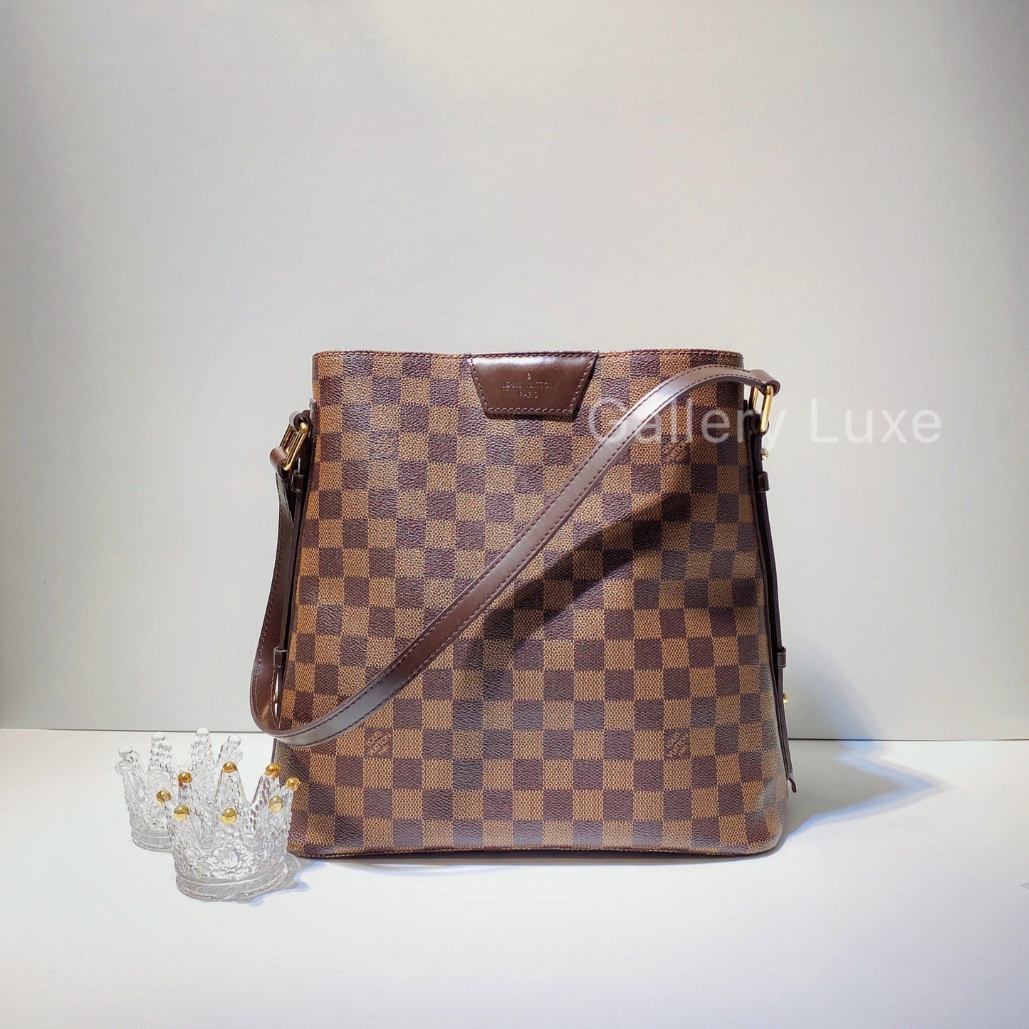 No.2707-Louis Vuitton Damier Ebene Cabas Rivington