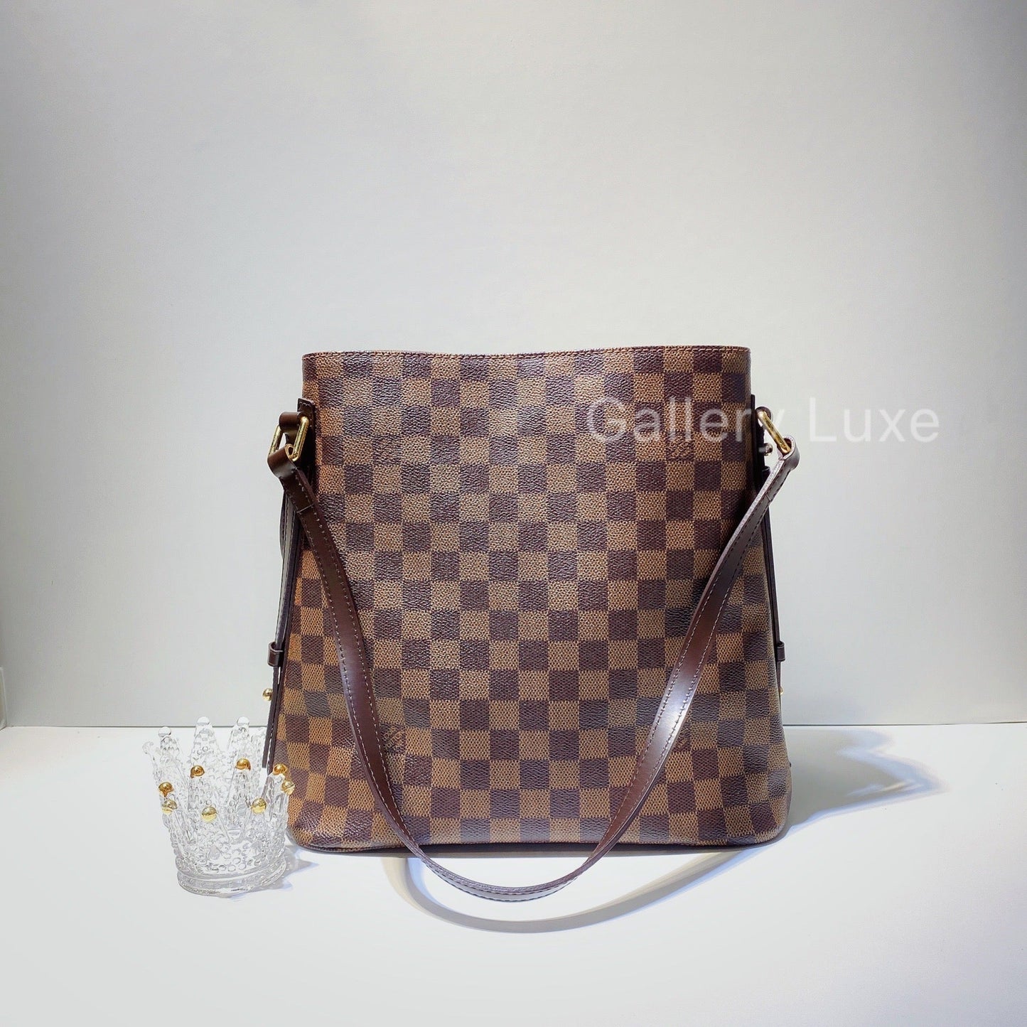 No.2707-Louis Vuitton Damier Ebene Cabas Rivington