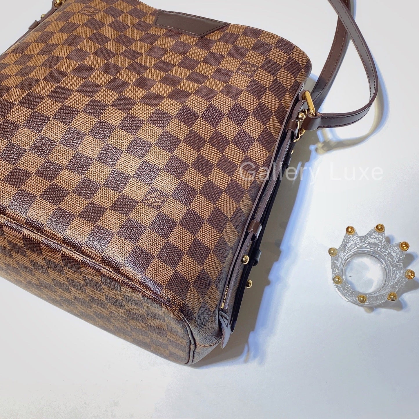 No.2707-Louis Vuitton Damier Ebene Cabas Rivington