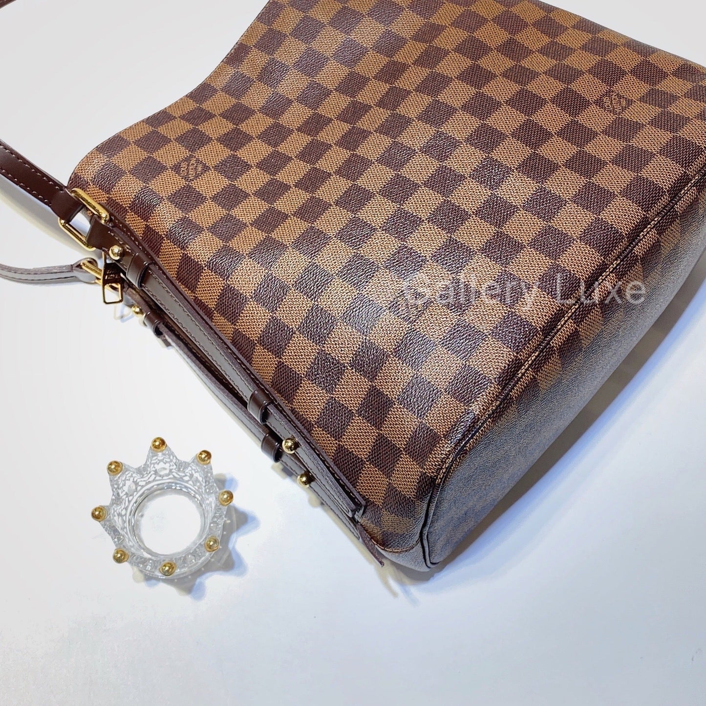 No.2707-Louis Vuitton Damier Ebene Cabas Rivington