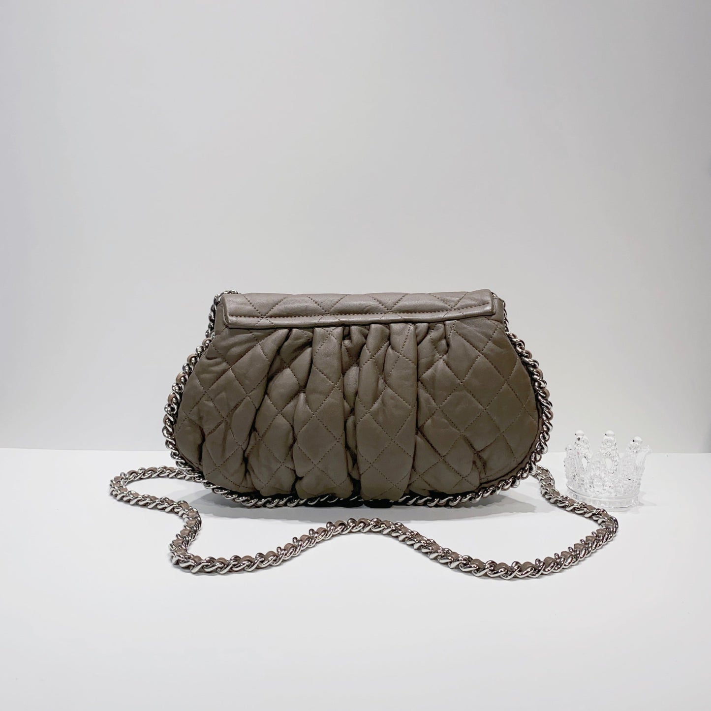 No.4126-Chanel Large Chain Around Flap Bag