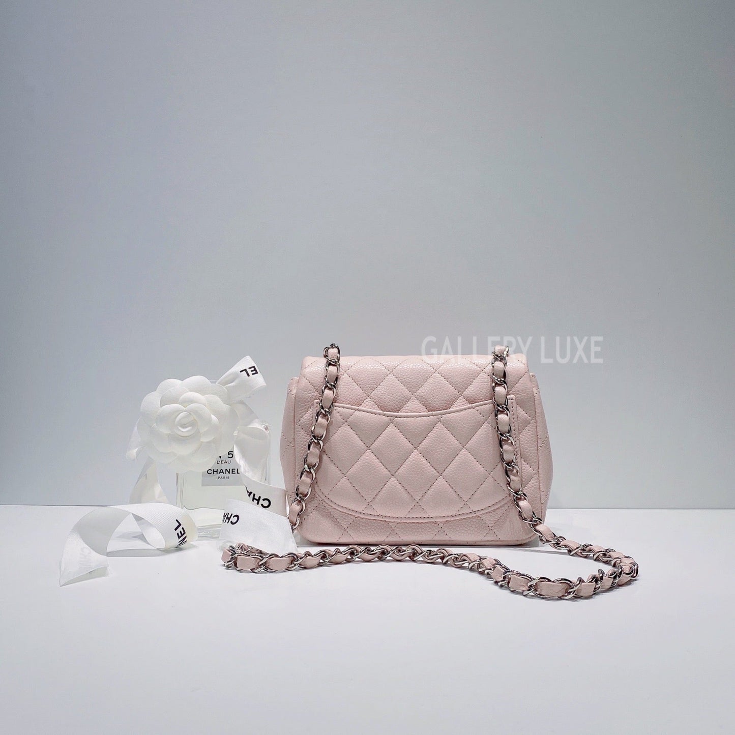 No.3449-Chanel Caviar Classic Flap Mini 17cm