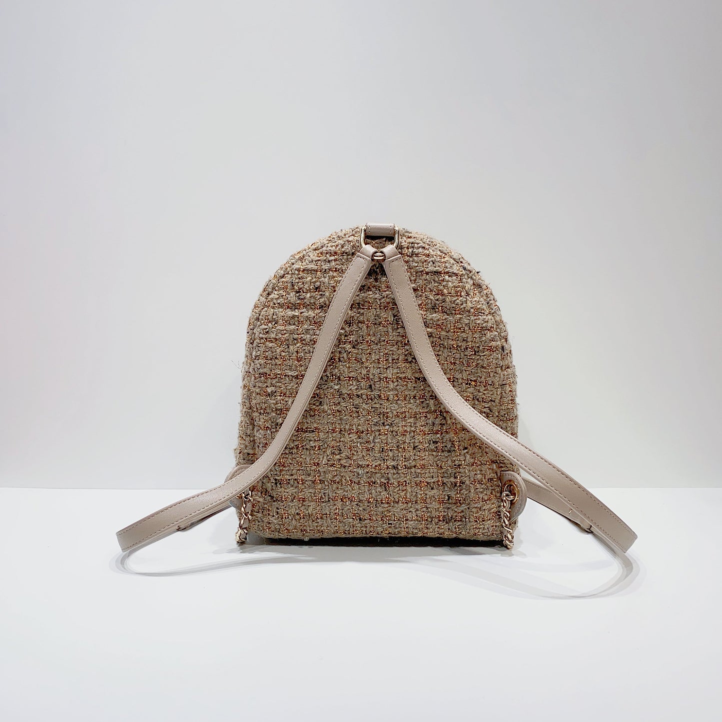 No.3924-Chanel Tweed Back In Town Backpack
