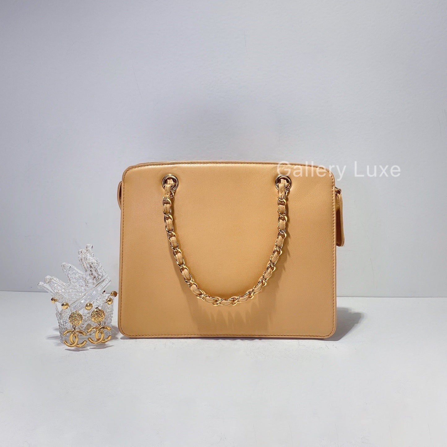 No.2453-Chanel Vintage Calfskin Handbag