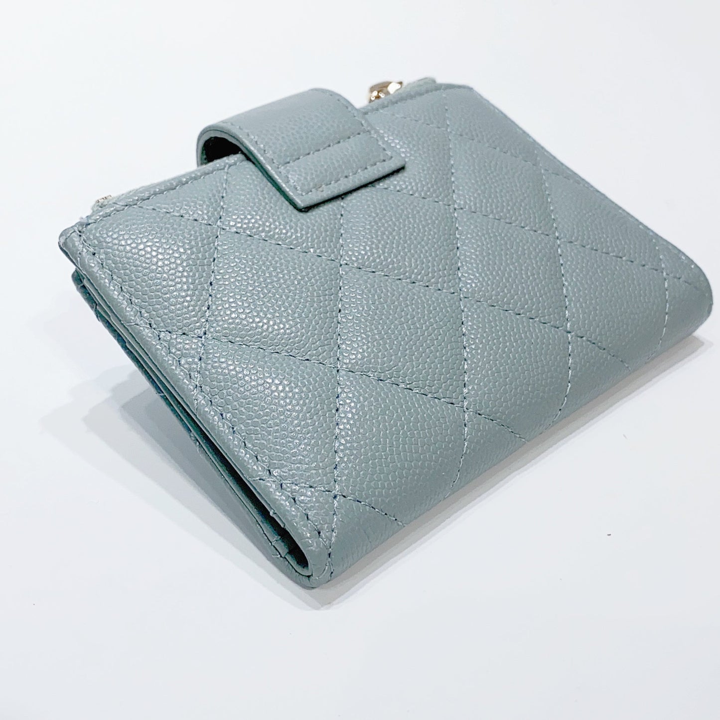 No.4078-Chanel Timeless Classic Zipped Small Wallet