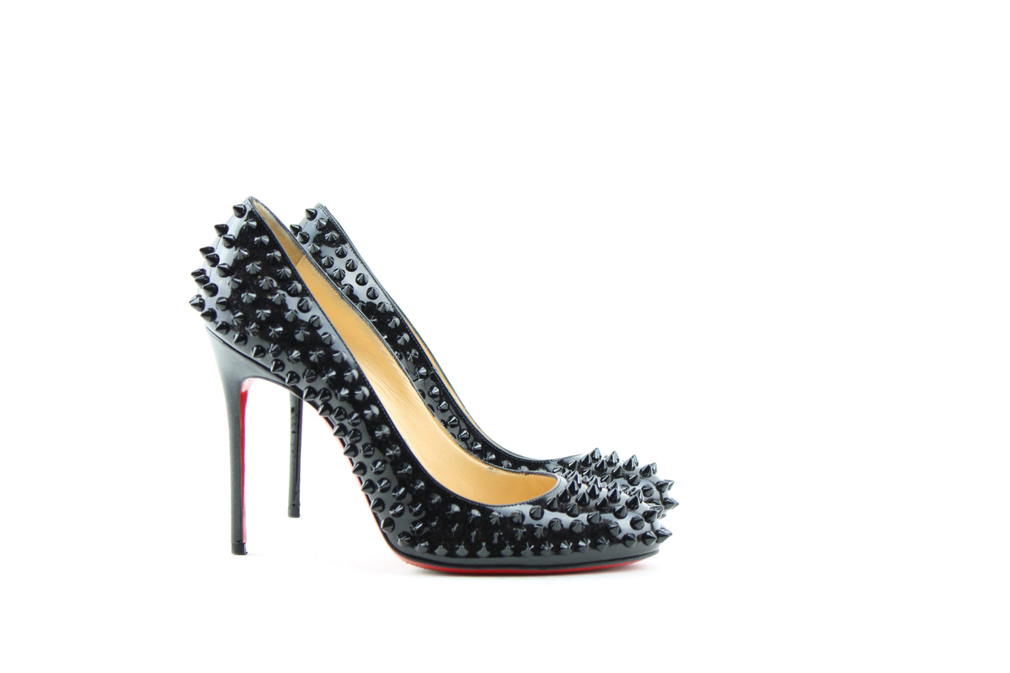 CHRISTIAN LOUBOUTIN FIFI SPIKES 100 mm size 38.5