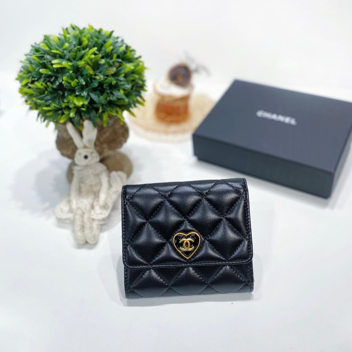 No.3936-Chanel Coco Love Small Wallet (Brand New / 全新貨品)