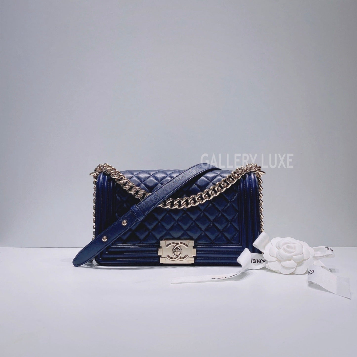 No.3461-Chanel Lambskin Boy 25cm