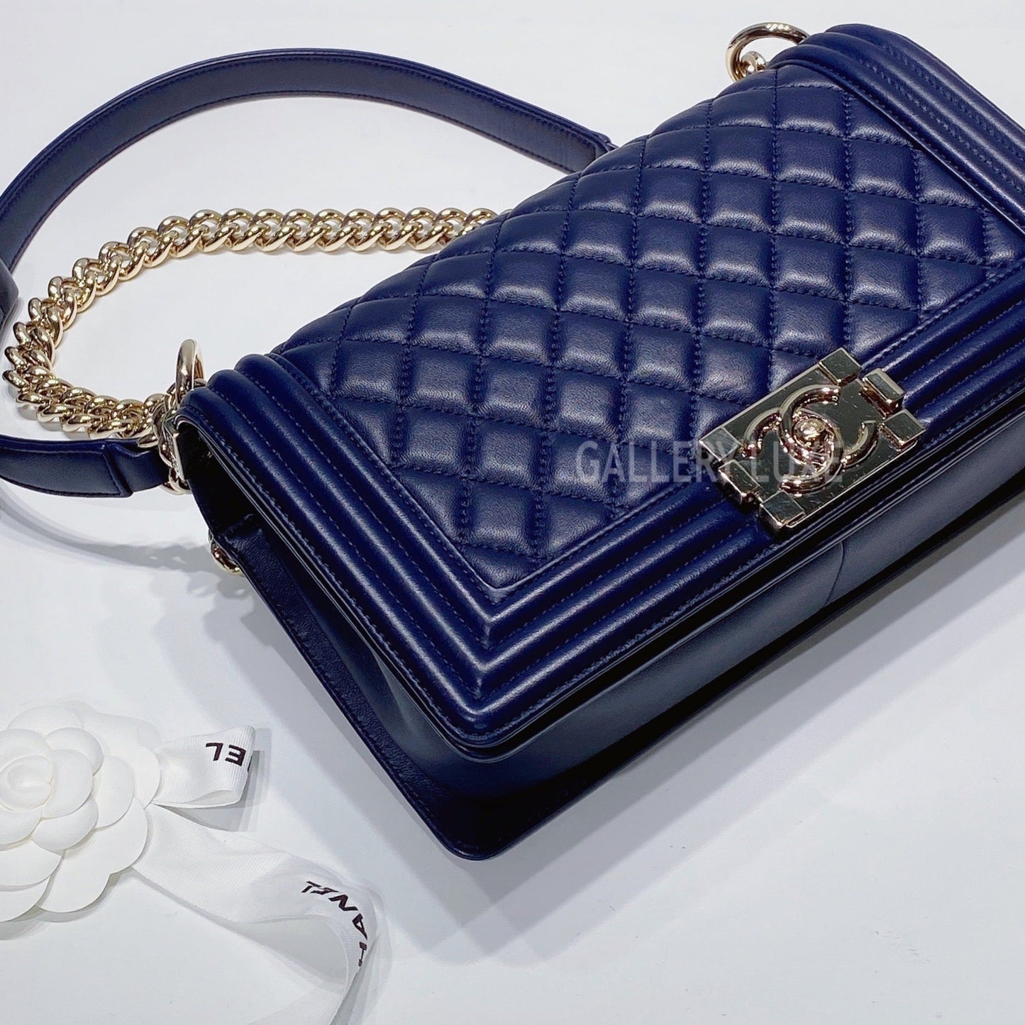 No.3461-Chanel Lambskin Boy 25cm
