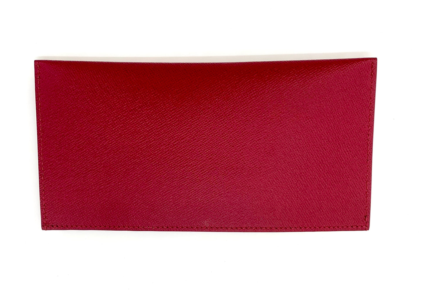 LOUIS VUITTON RED LEATHER CARD HOLDER