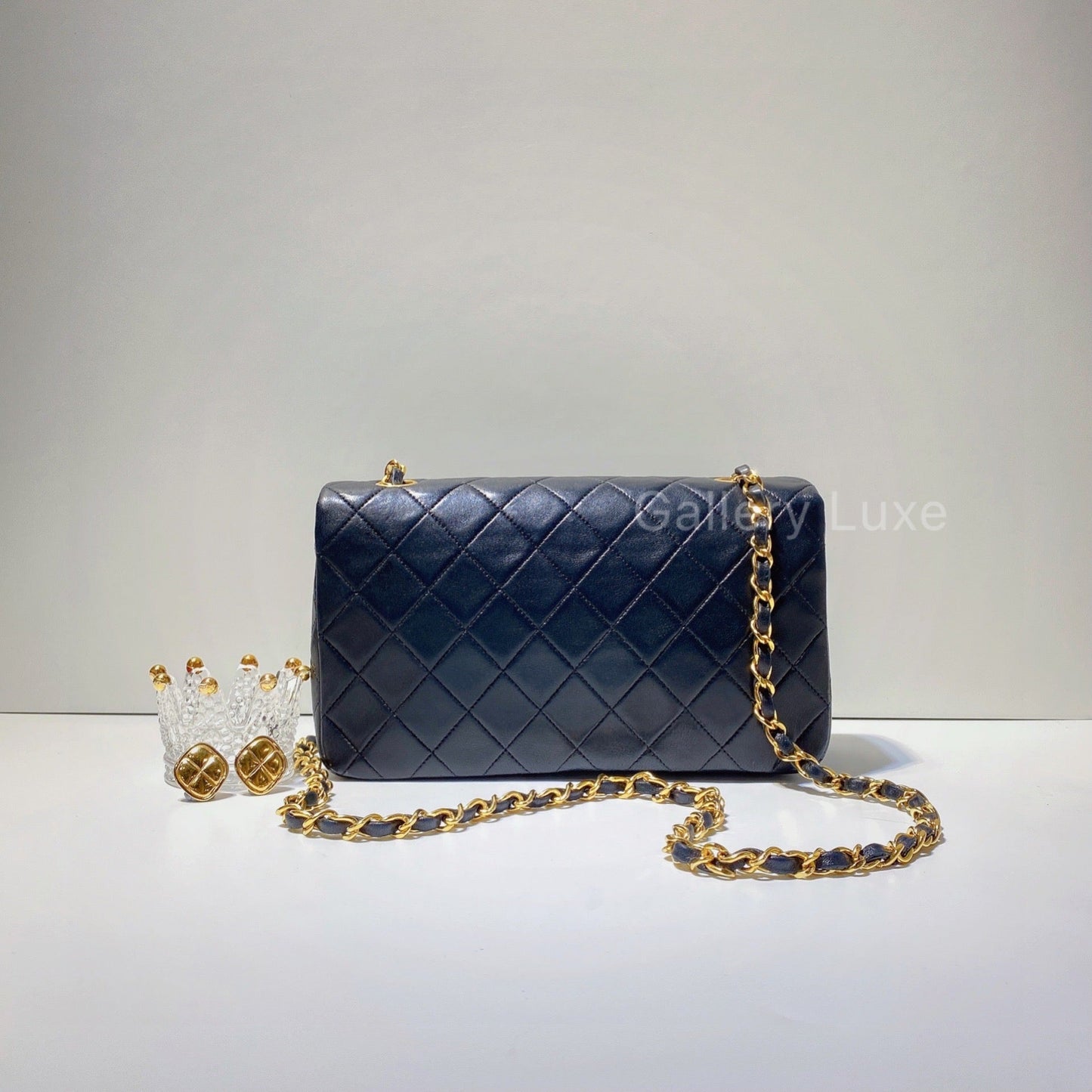 No.2713-Chanel Vintage Lambskin Flap Bag