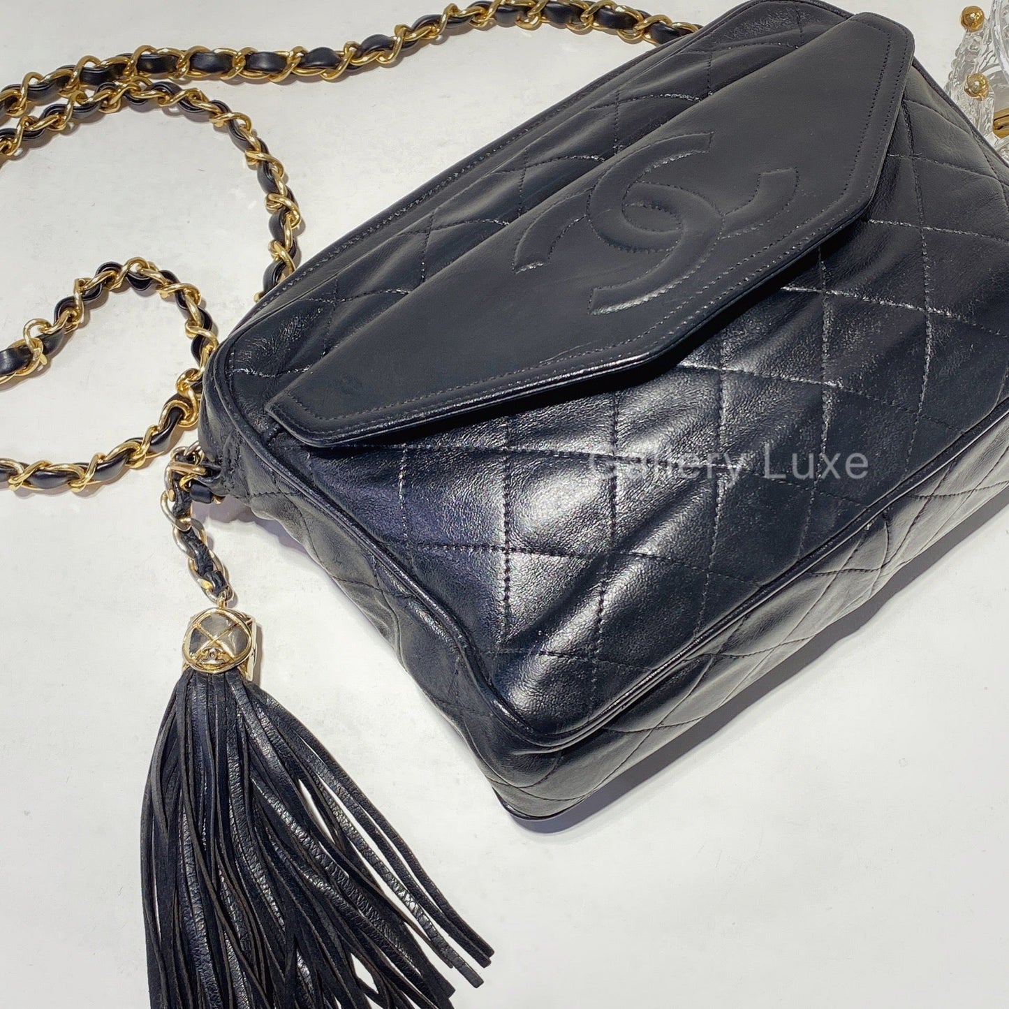 No.2194-Chanel Vintage Lambskin Camera Bag