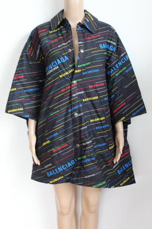Balenciaga Oversized Logo shirt size 48