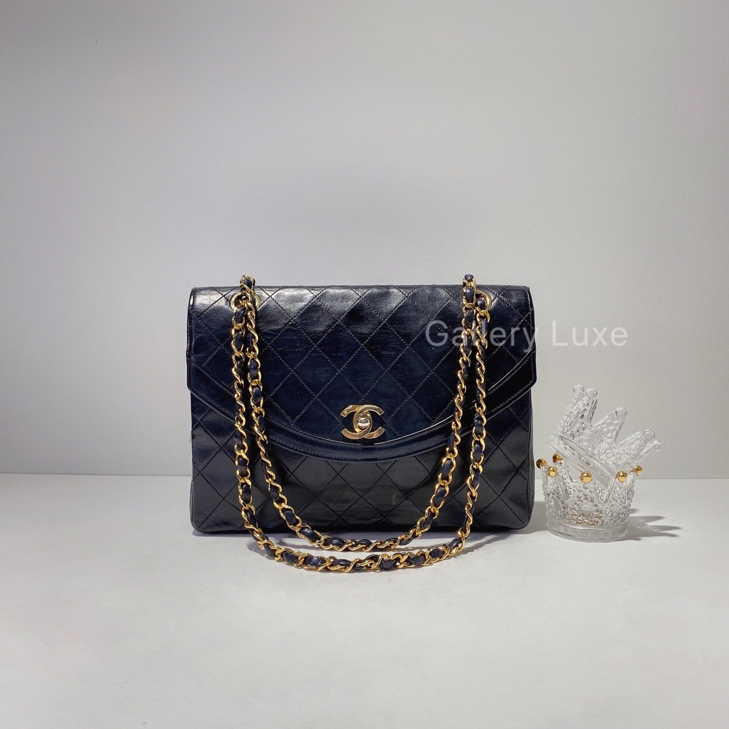 No.2307-Chanel Vintage Lambskin Flap Bag
