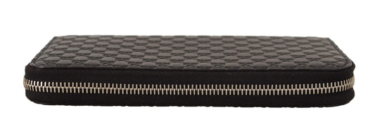 Luxury Gucci Trending 2025 Black Wallet MicroLuxury Gucci Trending 2025ssima Leather Zipper wallet
