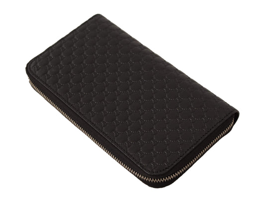 Luxury Gucci Trending 2025 Black Wallet MicroLuxury Gucci Trending 2025ssima Leather Zipper wallet