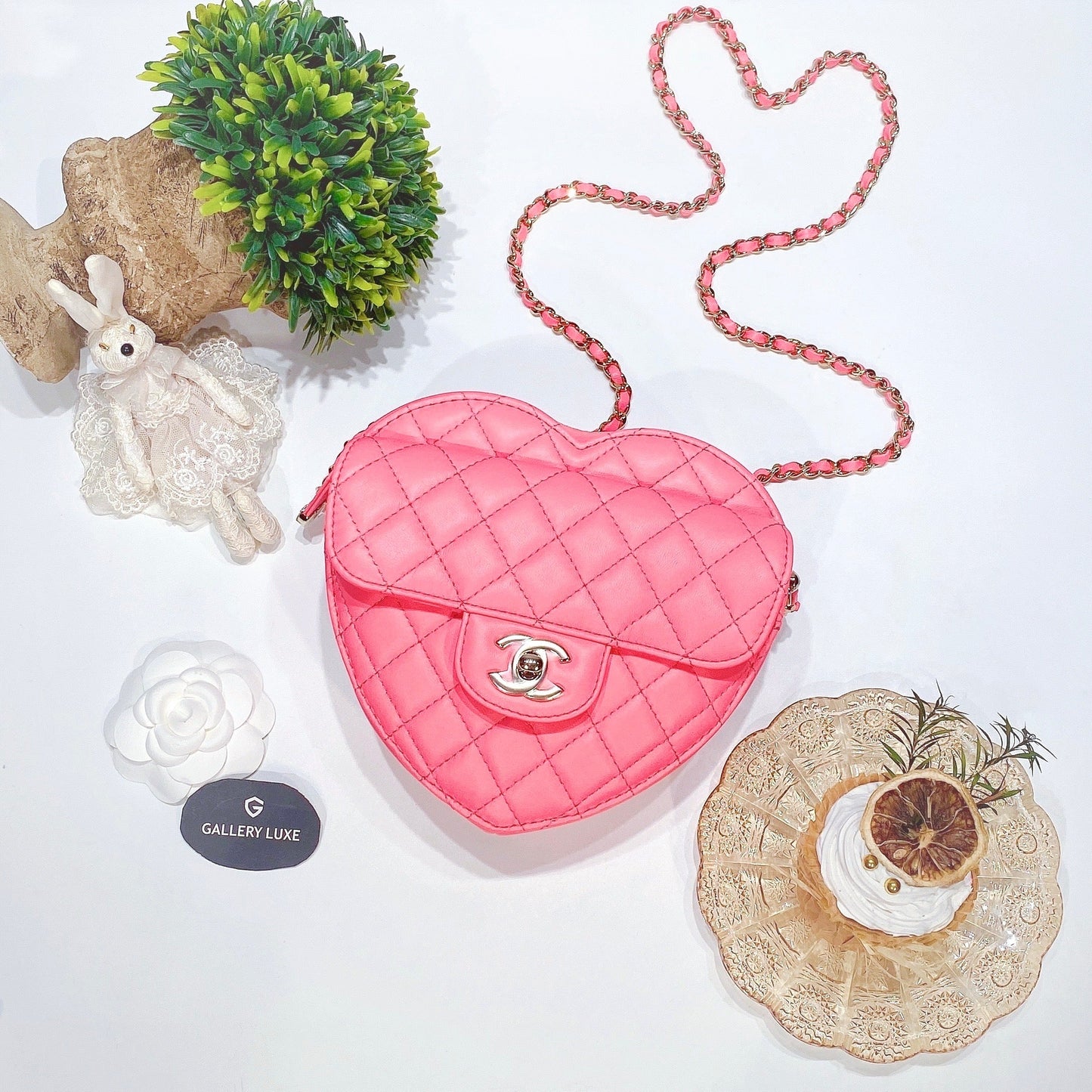 No.3592-Chanel Large CC In Love Heart Bag (Brand New / 全新貨品)