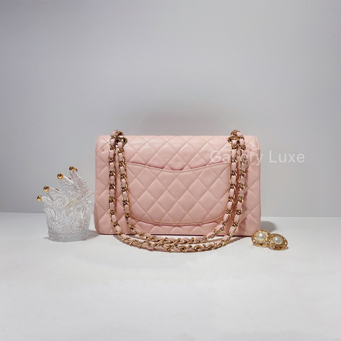 No.2457-Chanel Vintage Caviar Classic Flap Bag 25cm