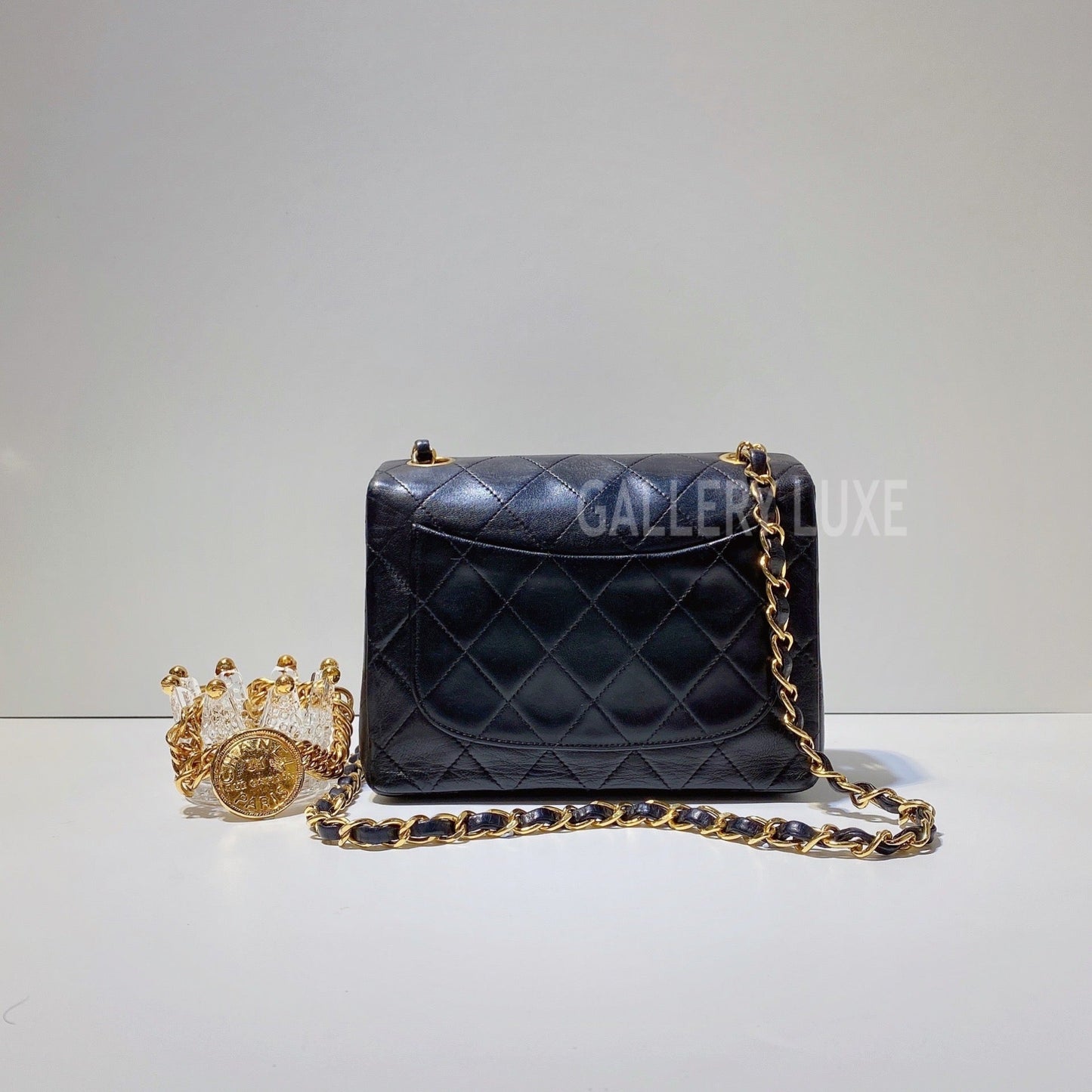 No.3285-Chanel Vintage Lambskin Classic Flap Mini 17cm