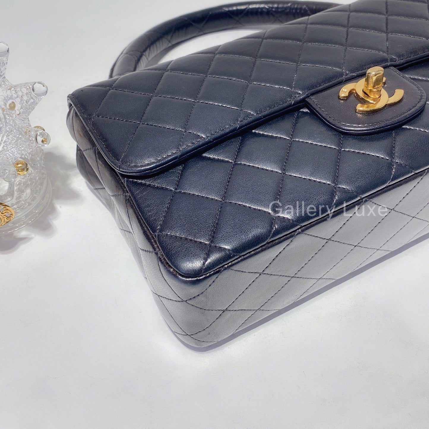No.2098-Chanel Vintage Lambskin Handle Bag