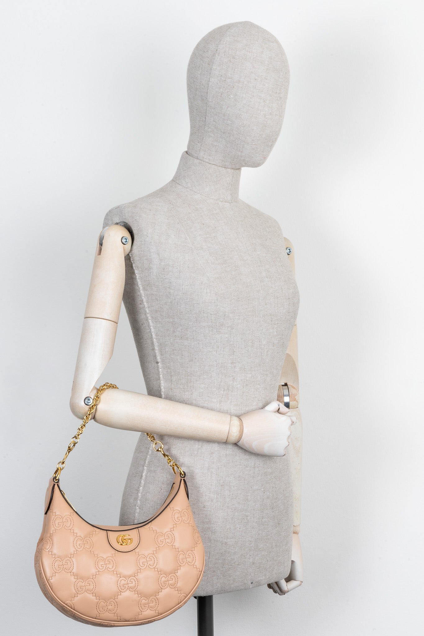 Luxury Gucci Trending 2025 Matelassé Mini Bag GG Light Pink