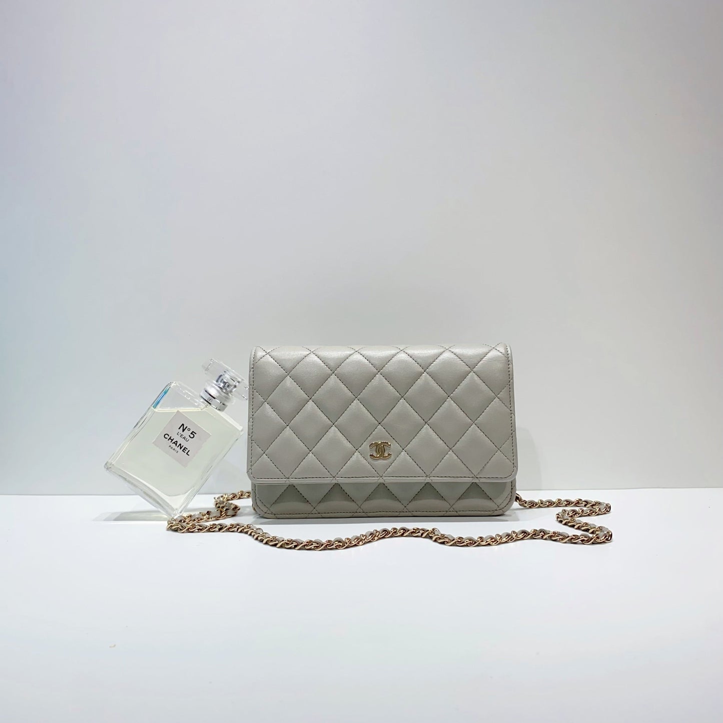 No.3956-Chanel Lambskin Timeless Classic Wallet On Chain