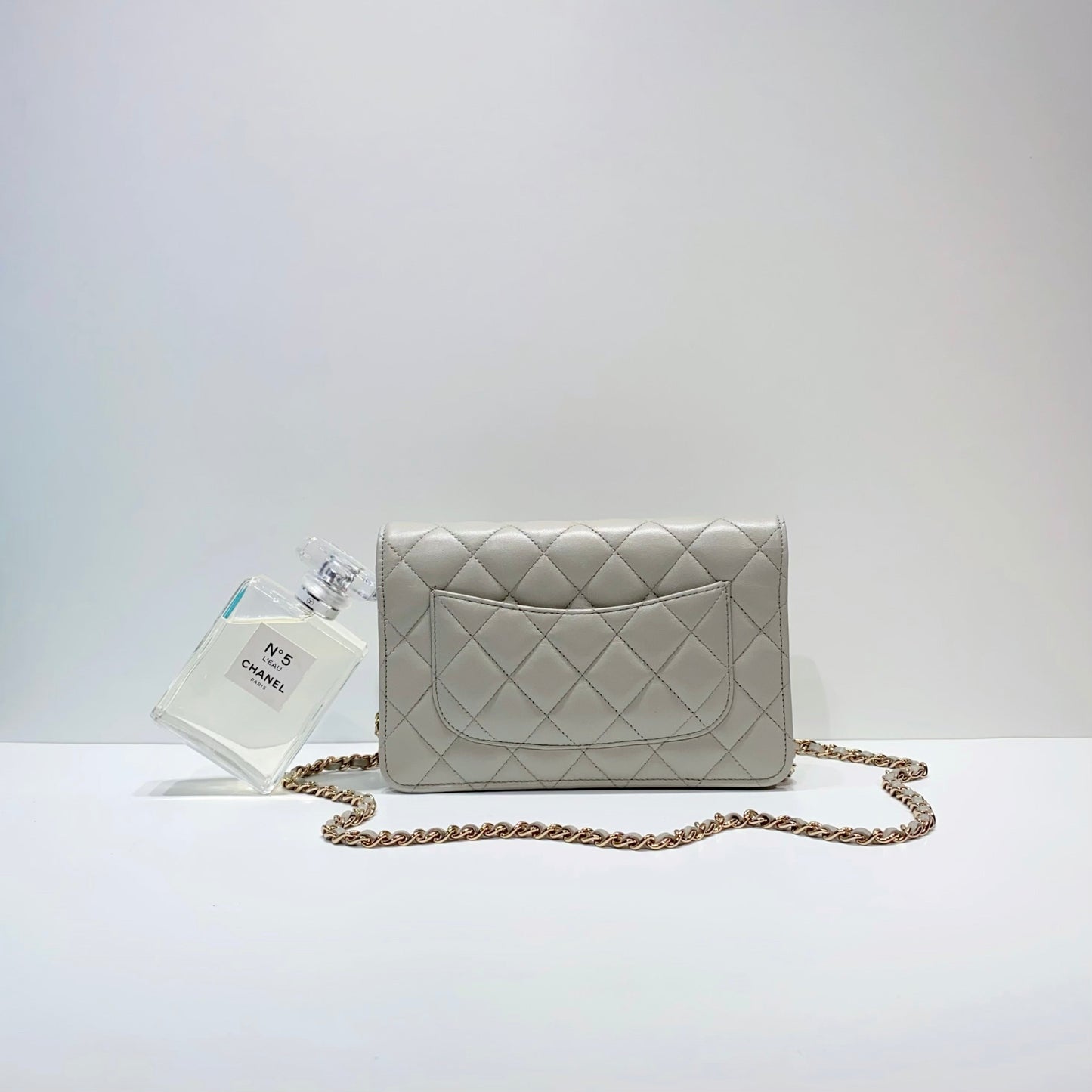 No.3956-Chanel Lambskin Timeless Classic Wallet On Chain