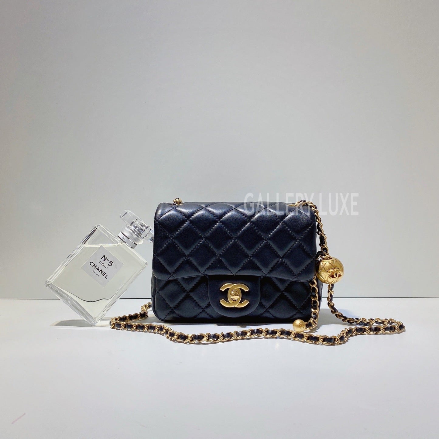 No.3294-Chanel Pearl Crush Square Mini Flap Bag