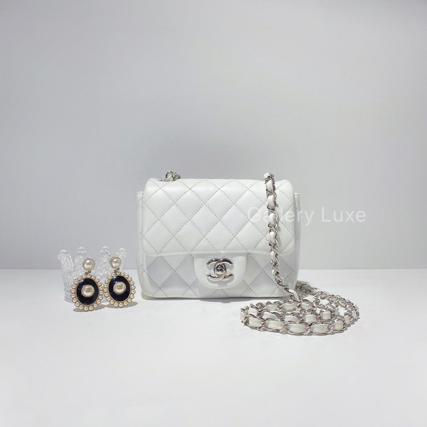 No.2481-Chanel Caviar Classic Flap Mini 17cm