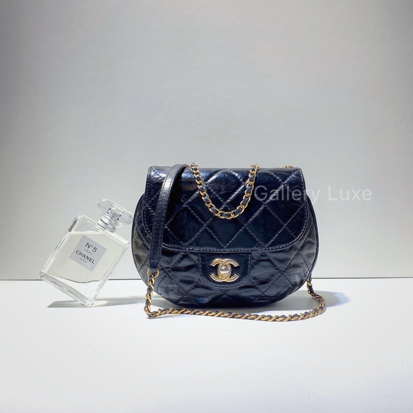 No.2731-Chanel Calfskin Bubble CC Flap Bag