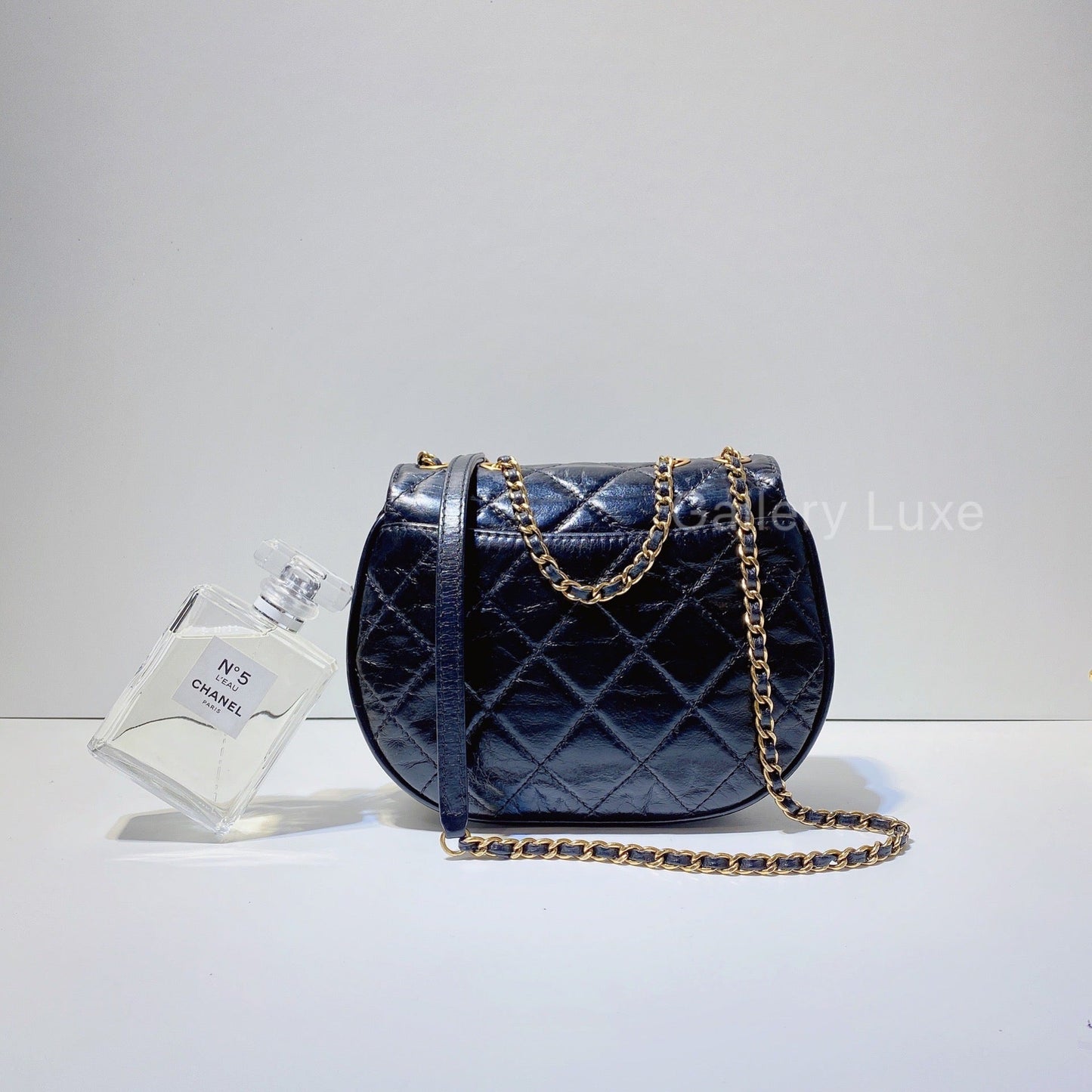 No.2731-Chanel Calfskin Bubble CC Flap Bag