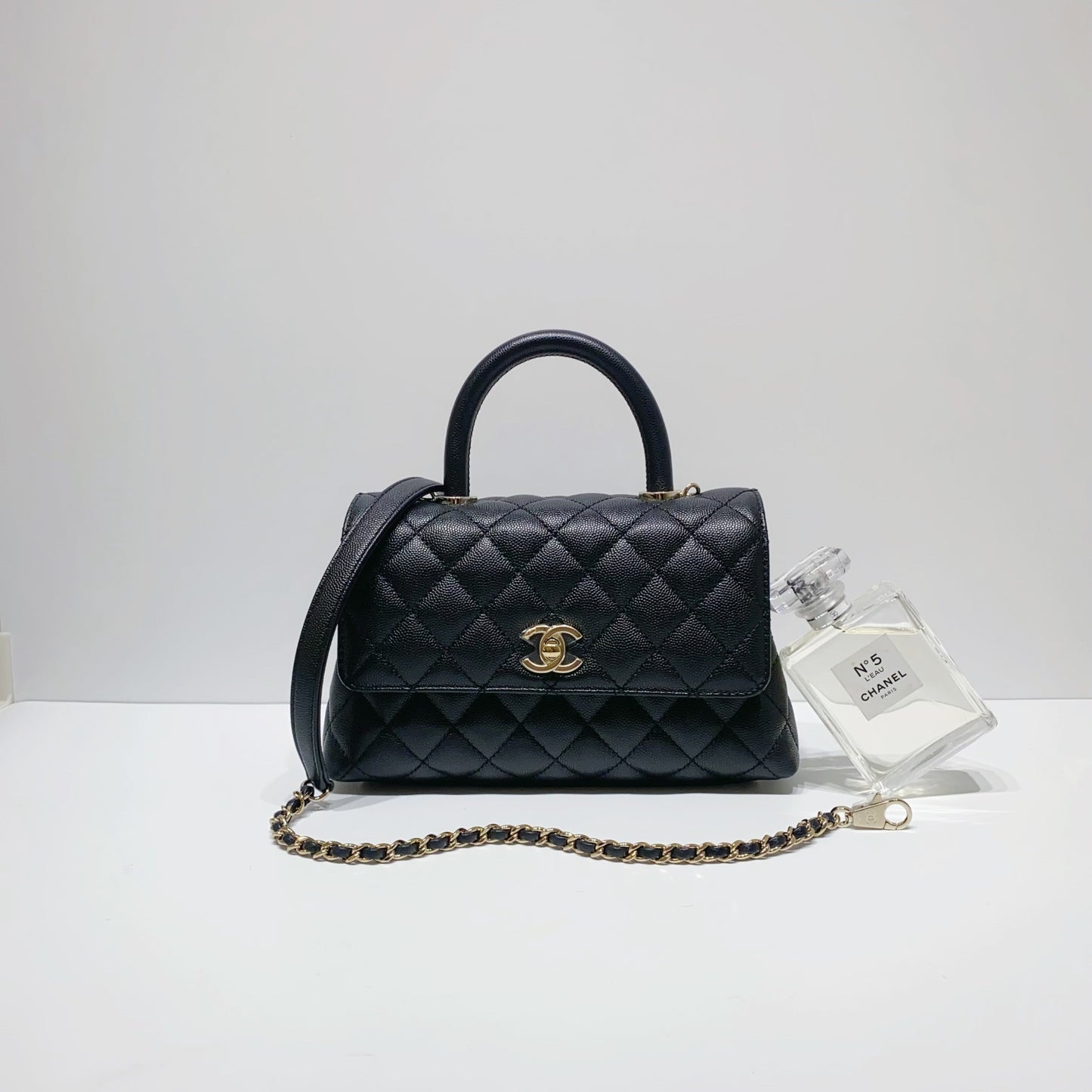 No.001602-1-Chanel Caviar Small Coco Handle (Brand New / 全新貨品)
