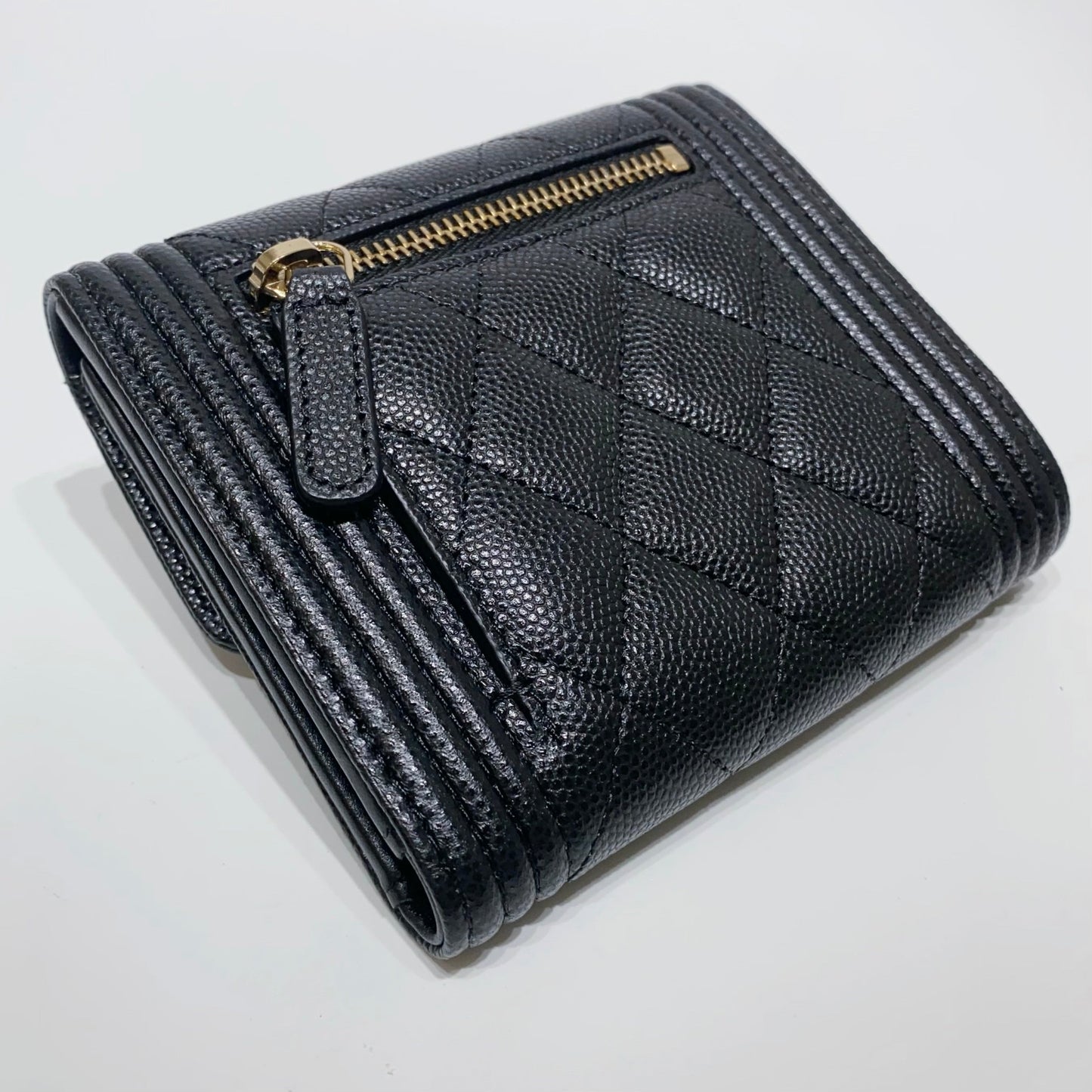 No.4043-Chanel Caviar Small Boy Flap Wallet (Brand New / 全新貨品)