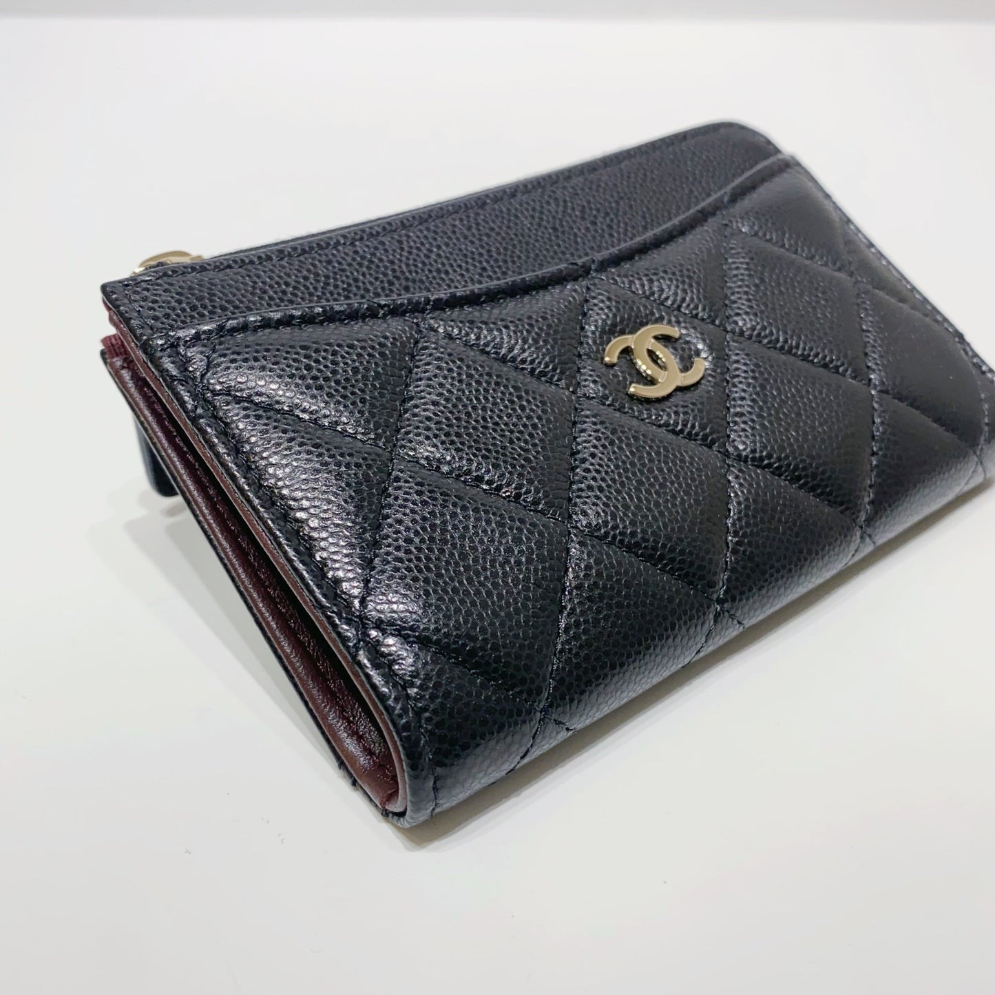 No.001602-6-Chanel Caviar Timeless Classic Card Holder (Brand New / 全新貨品)