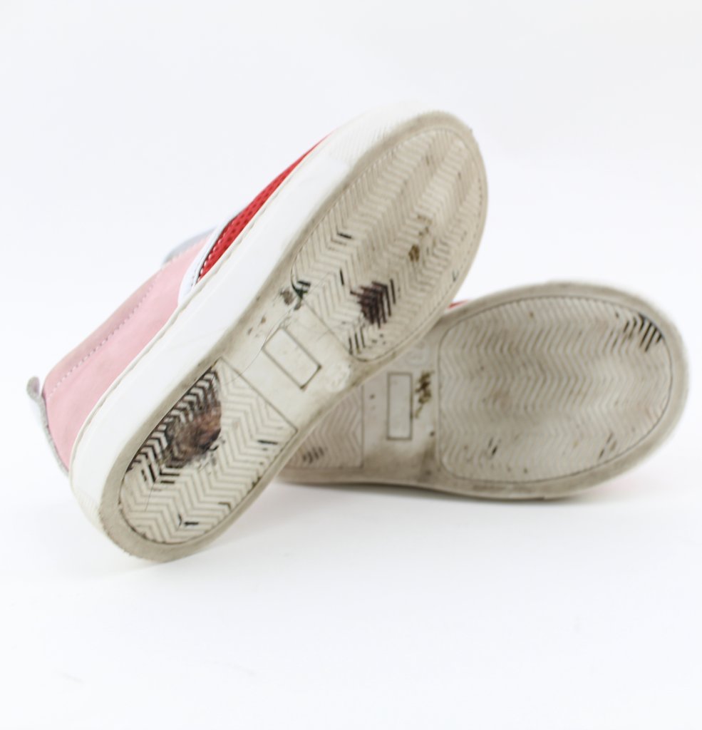 FENDI KIDS PATCH-APPLIQUÉD SLIP-ON SNEAKERS