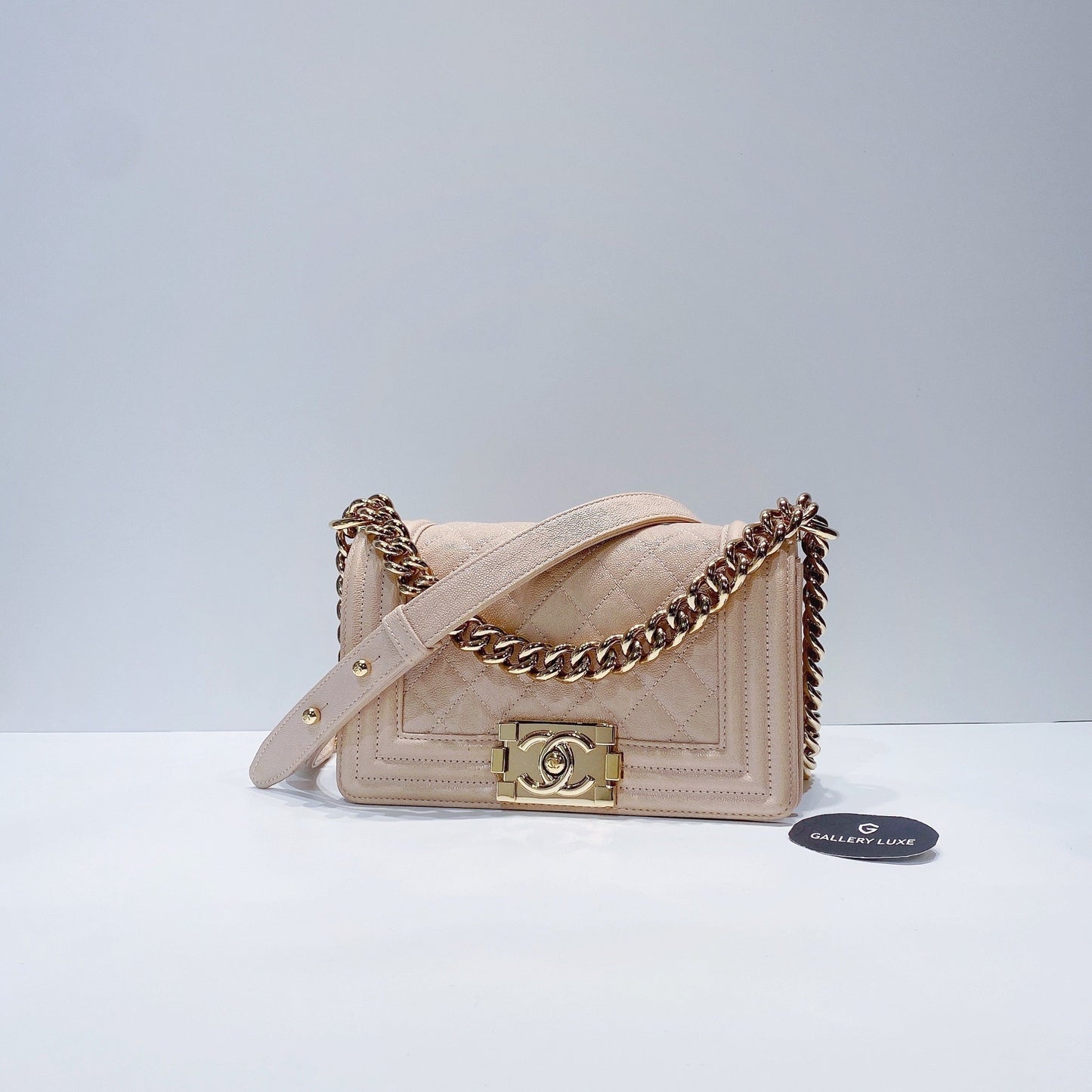 No.3597-Chanel Caviar Boy 20cm