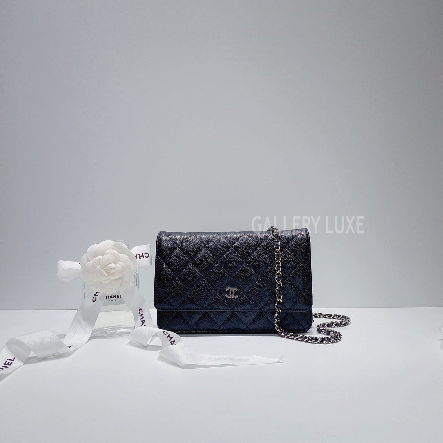 No.3482-Chanel Caviar Timeless Classic Wallet On Chain