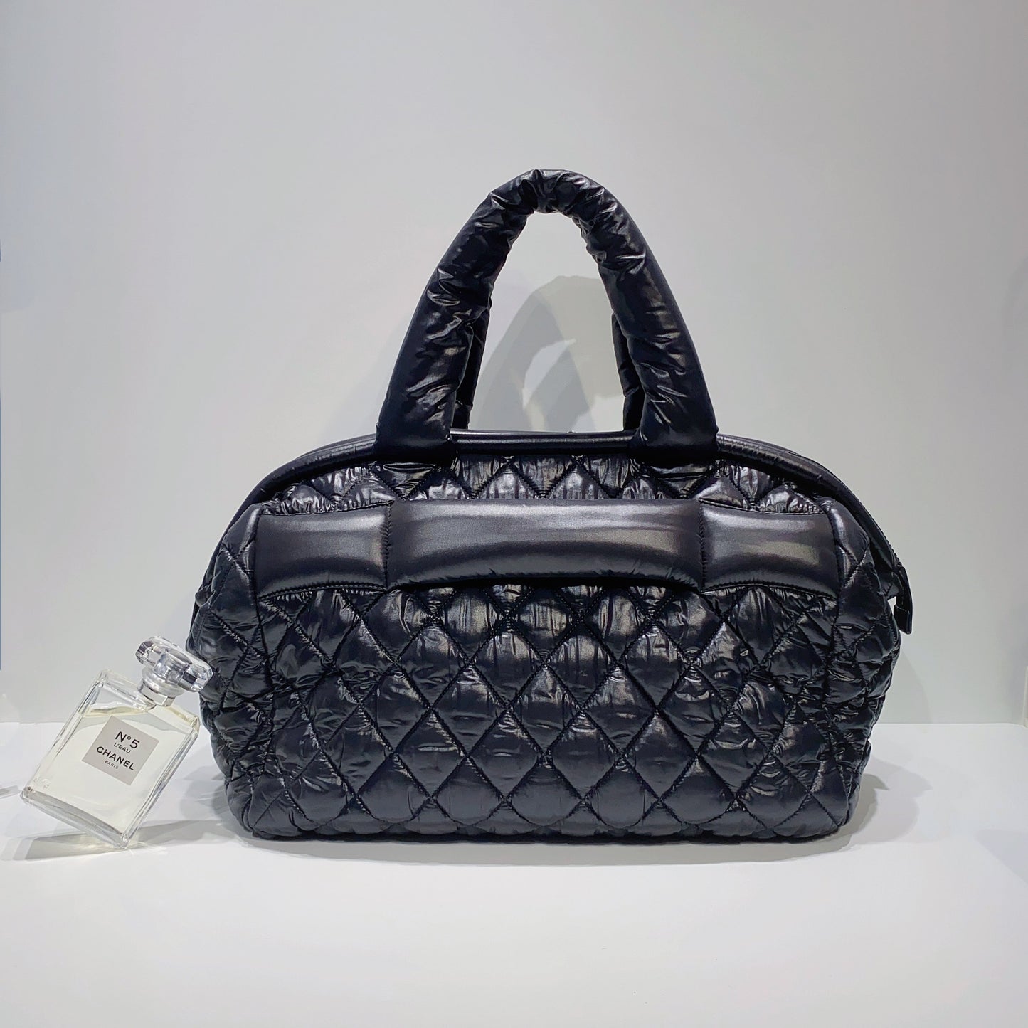 No.3873-Chanel Nylon Coco Cocoon Tote Bag