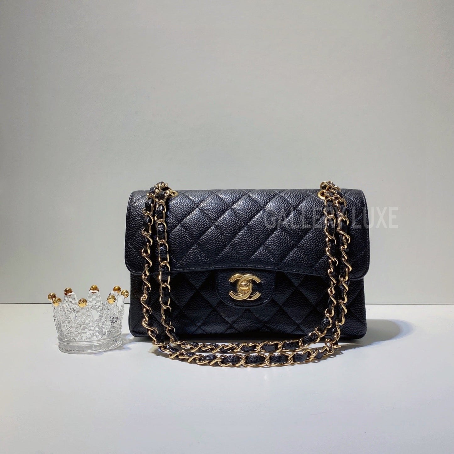 No.3060-Chanel Vintage Caviar Classic Flap 23cm