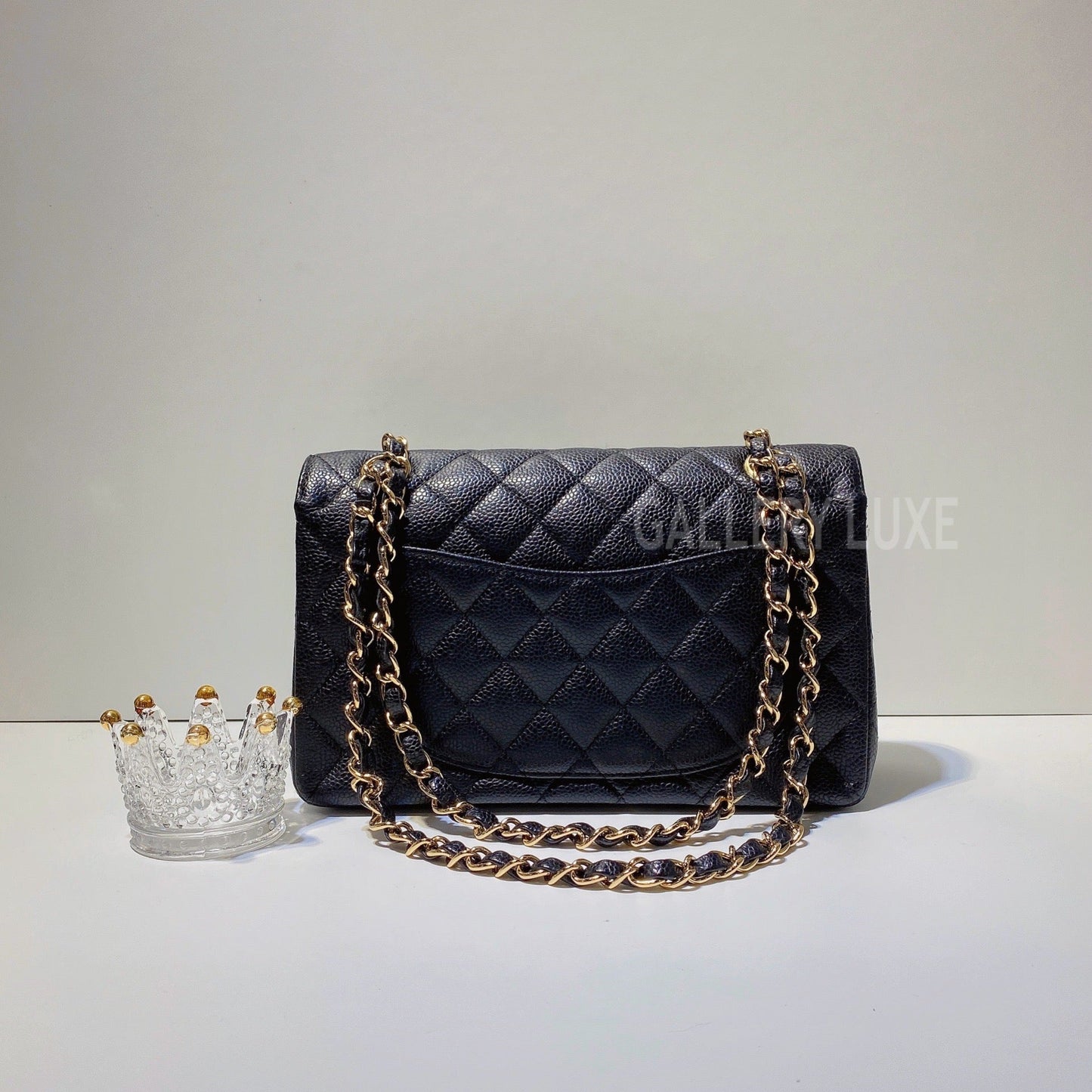No.3060-Chanel Vintage Caviar Classic Flap 23cm