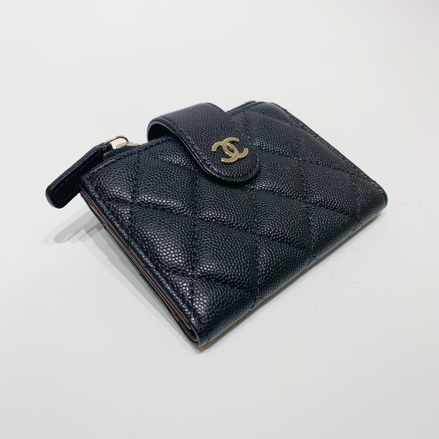 No.3994-Chanel Timeless Classic Zipped Small Wallet