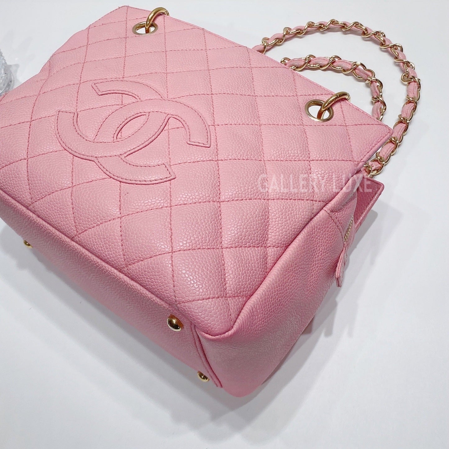 No.3458-Chanel Vintage Caviar Petite Timeless Tote Bag