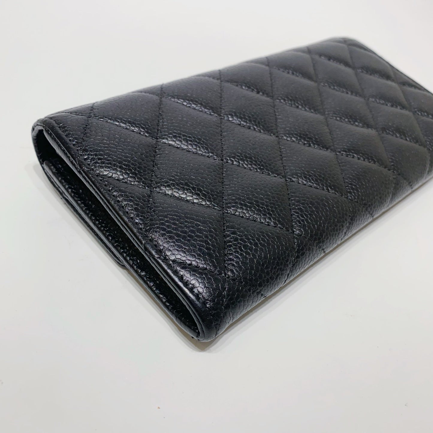 No.3952-Chanel Caviar Timeless Classic Flap Long Wallet
