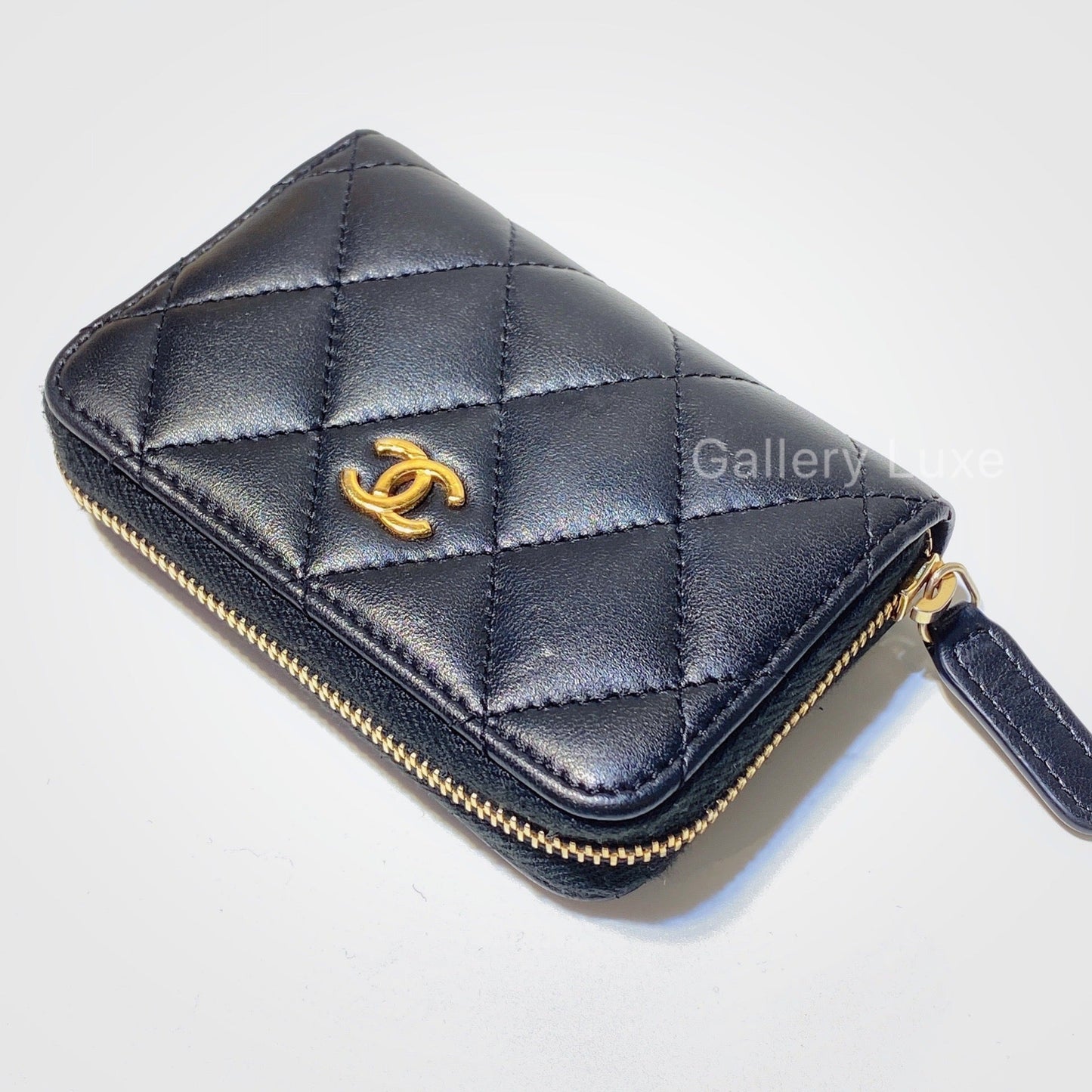No.2737-Chanel Lambskin O Coins Purse