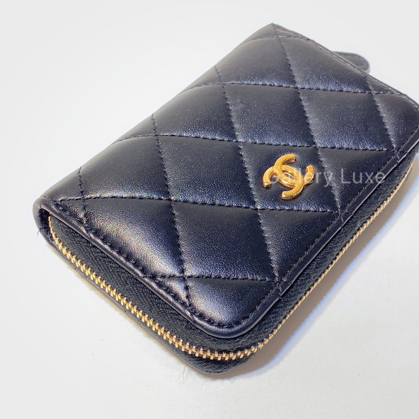 No.2737-Chanel Lambskin O Coins Purse